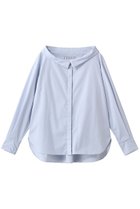 【サードマガジン/THIRD MAGAZINE】のオフショルダーブラウス 大人の最旬トレンドファッション＆コーディネート founy(ファウニー) ファッション Fashion レディースファッション Fashion for Women トップス・カットソー Cut & Sew Tops シャツ・ブラウス・オフィスカジュアル Elegant Blouses & Button-Ups スラックス Slacks, Dress Pants スリーブ Sleeve, Long Sleeve / Short Sleeve センター Center, Center Line デニム Denim, Jeans Material ファブリック Fabric, Textile ロング Long, Long-Length thumbnail サックス|ID: prp329100004876421 ipo3291000000036686817