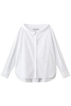 【サードマガジン/THIRD MAGAZINE】のオフショルダーブラウス 人気、トレンドファッション・服の通販 founy(ファニー) ファッション Fashion レディースファッション Fashion for Women トップス・カットソー Cut & Sew Tops シャツ・ブラウス・オフィスカジュアル Elegant Blouses & Button-Ups スラックス Slacks, Dress Pants スリーブ Sleeve, Long Sleeve / Short Sleeve センター Center, Center Line デニム Denim, Jeans Material ファブリック Fabric, Textile ロング Long, Long-Length thumbnail ホワイト|ID: prp329100004876422 ipo3291000000036372890