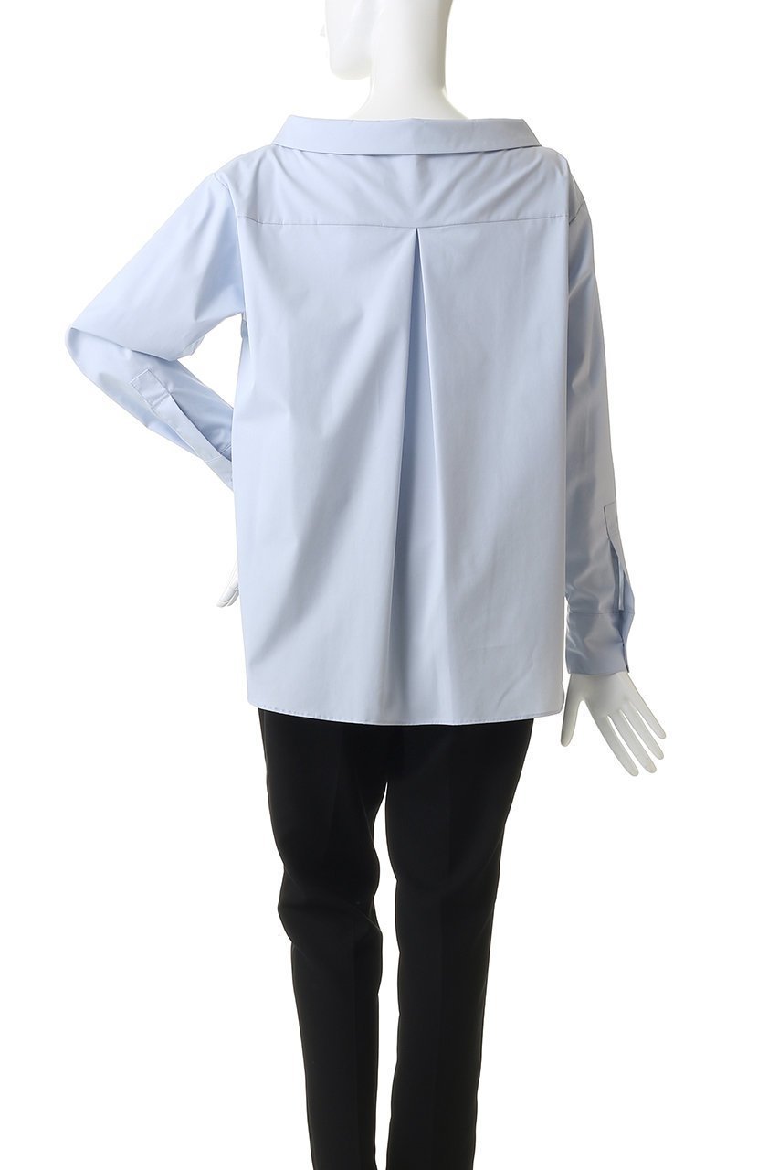 【サードマガジン/THIRD MAGAZINE】のオフショルダーブラウス 人気、トレンドファッション・服の通販 founy(ファニー) 　ファッション　Fashion　レディースファッション　Fashion for Women　トップス・カットソー　Cut & Sew Tops　シャツ・ブラウス・オフィスカジュアル　Elegant Blouses & Button-Ups　スラックス　Slacks, Dress Pants　スリーブ　Sleeve, Long Sleeve / Short Sleeve　センター　Center, Center Line　デニム　Denim, Jeans Material　ファブリック　Fabric, Textile　ロング　Long, Long-Length　other-4|ID: prp329100004876422 ipo3291000000036372898