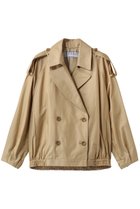 【サードマガジン/THIRD MAGAZINE】のトレンチブルゾン 人気、トレンドファッション・服の通販 founy(ファニー) ファッション Fashion レディースファッション Fashion for Women アウター Coat / Outerwear Collection レディースジャケット・軽アウター Jackets ブルゾンジャケット・スポーティアウター Blouson Jackets シルク Silk, 100% Silk ジャケット Jacket, Outerwear トレンチ Trench, Trench Coat バランス Balance, Style Balance ブルゾン Blouson, Bomber Jacket ワイド Wide, Wide Fit エレガント 上品 Elegant 再入荷 Restock / Back in Stock 定番 Standard, Basic Item thumbnail ベージュ|ID: prp329100004876425 ipo3291000000036372917