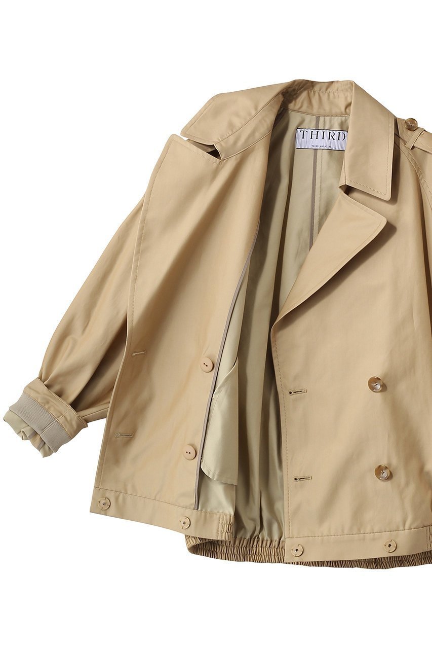 【サードマガジン/THIRD MAGAZINE】のトレンチブルゾン 人気、トレンドファッション・服の通販 founy(ファニー) 　ファッション　Fashion　レディースファッション　Fashion for Women　アウター　Coat / Outerwear Collection　レディースジャケット・軽アウター　Jackets　ブルゾンジャケット・スポーティアウター　Blouson Jackets　シルク　Silk, 100% Silk　ジャケット　Jacket, Outerwear　トレンチ　Trench, Trench Coat　バランス　Balance, Style Balance　ブルゾン　Blouson, Bomber Jacket　ワイド　Wide, Wide Fit　エレガント 上品　Elegant　再入荷　Restock / Back in Stock　定番　Standard, Basic Item　other-6|ID: prp329100004876425 ipo3291000000036372928