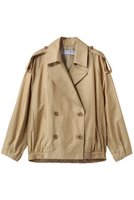 【サードマガジン/THIRD MAGAZINE】のトレンチブルゾン 人気、トレンドファッション・服の通販 founy(ファニー) ファッション Fashion レディースファッション Fashion for Women アウター Coat / Outerwear Collection レディースジャケット・軽アウター Jackets ブルゾンジャケット・スポーティアウター Blouson Jackets シルク Silk, 100% Silk ジャケット Jacket, Outerwear トレンチ Trench, Trench Coat バランス Balance, Style Balance ブルゾン Blouson, Bomber Jacket ワイド Wide, Wide Fit エレガント 上品 Elegant 再入荷 Restock / Back in Stock 定番 Standard, Basic Item |ID:prp329100004876426