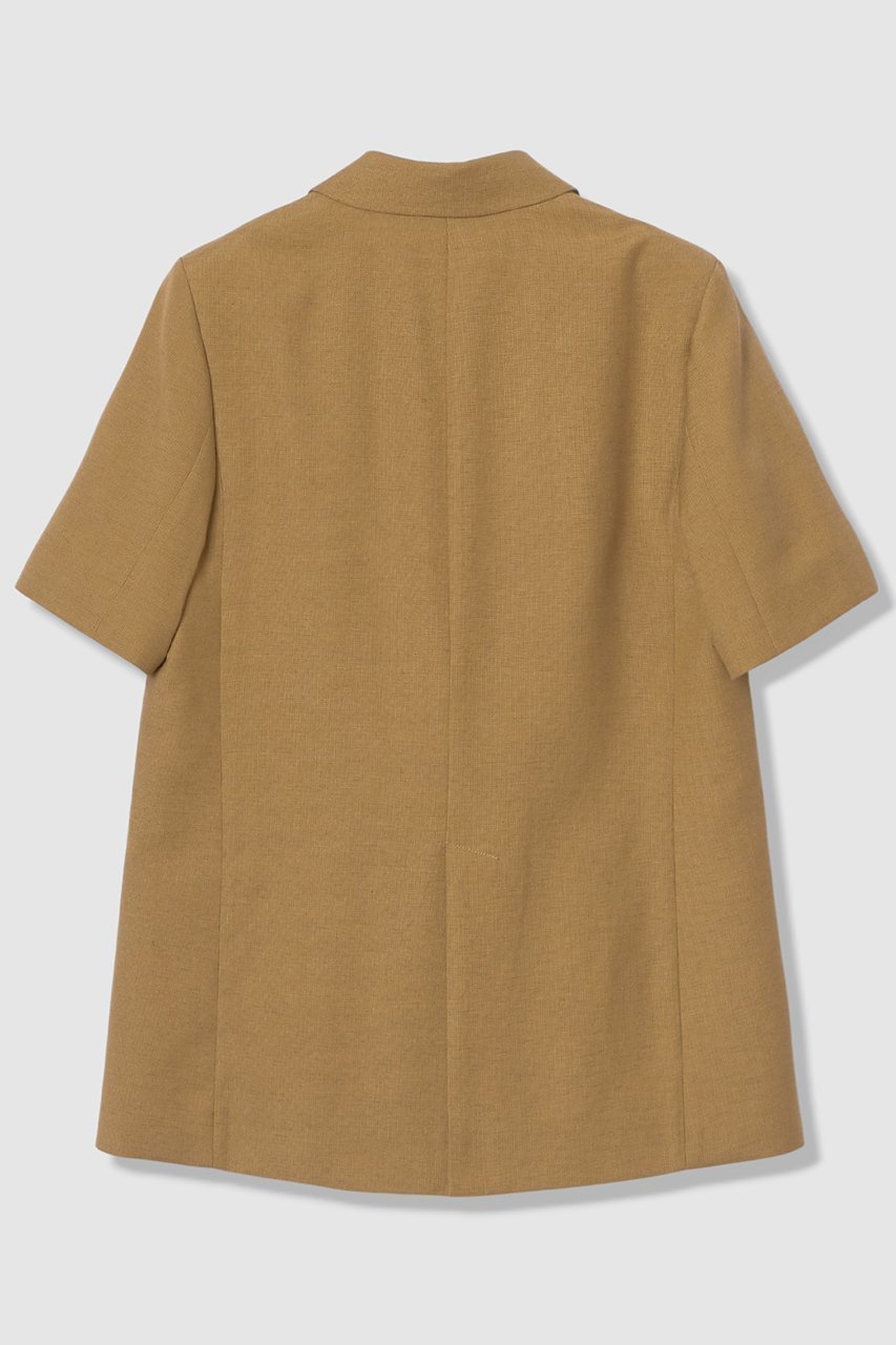 【アルアバイル/allureville】のハーフスリーブジャケット 人気、トレンドファッション・服の通販 founy(ファニー) 　ファッション　Fashion　レディースファッション　Fashion for Women　アウター　Coat / Outerwear Collection　レディースジャケット・軽アウター　Jackets　ジャケット　Jacket, Outerwear　ダブル　Double, Double-Breasted　リネン　Linen, Linen Fabric　半袖　Short Sleeve, Half Sleeve　other-2|ID: prp329100004876428 ipo3291000000036372938