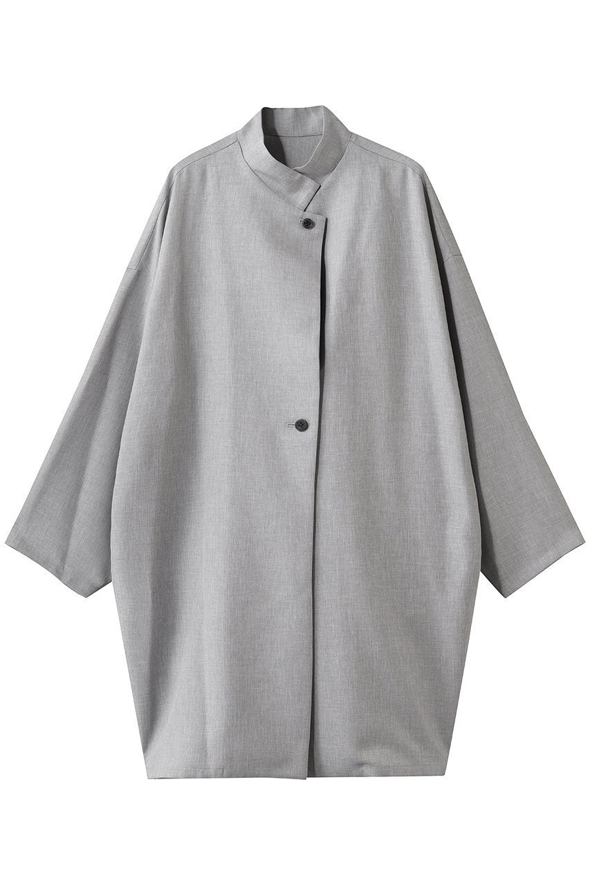 【ミズイロ インド/mizuiro ind】のstand collar wide JK ジャケット インテリア・キッズ・メンズ・レディースファッション・服の通販 founy(ファウニー) 　ファッション　Fashion　レディースファッション　Fashion for Women　アウター　Coat / Outerwear Collection　レディースジャケット・軽アウター　Jackets　シンプル　Simple, Minimal　ジャケット　Jacket, Outerwear　スタンド　Stand Collar, Upright Stand　フロント　Front, Front Design　l.grayA|ID: prp329100004876432 ipo3291000000037088598