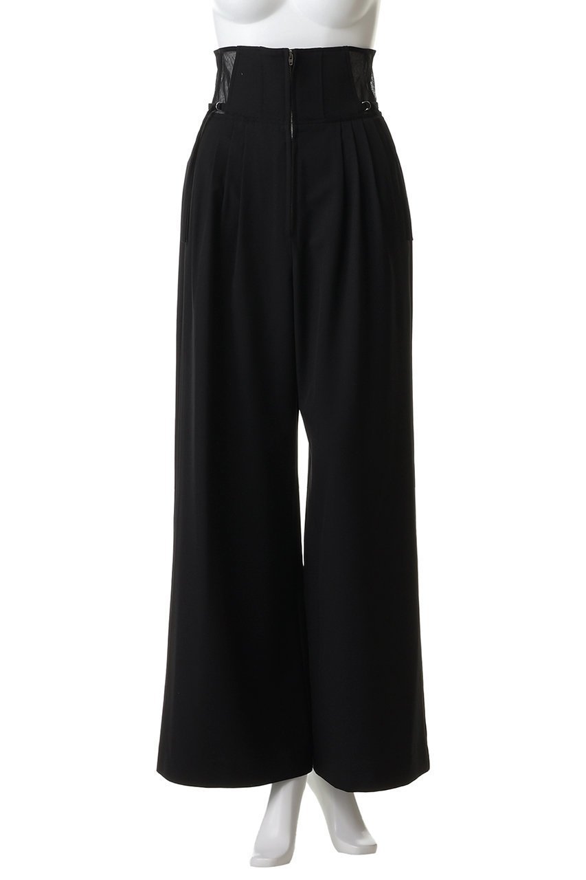 【メゾンスペシャル/MAISON SPECIAL】のHigh Waist Wide Pants/ハイウエストワイドパンツ 人気、トレンドファッション・服の通販 founy(ファニー) 　ファッション　Fashion　レディースファッション　Fashion for Women　パンツ　Pants & Trousers　コルセット　Corset, Bustier　バランス　Balance, Style Balance　フォルム　Silhouette, Form　ワイド　Wide, Wide Fit　other-2|ID: prp329100004876433 ipo3291000000036373004