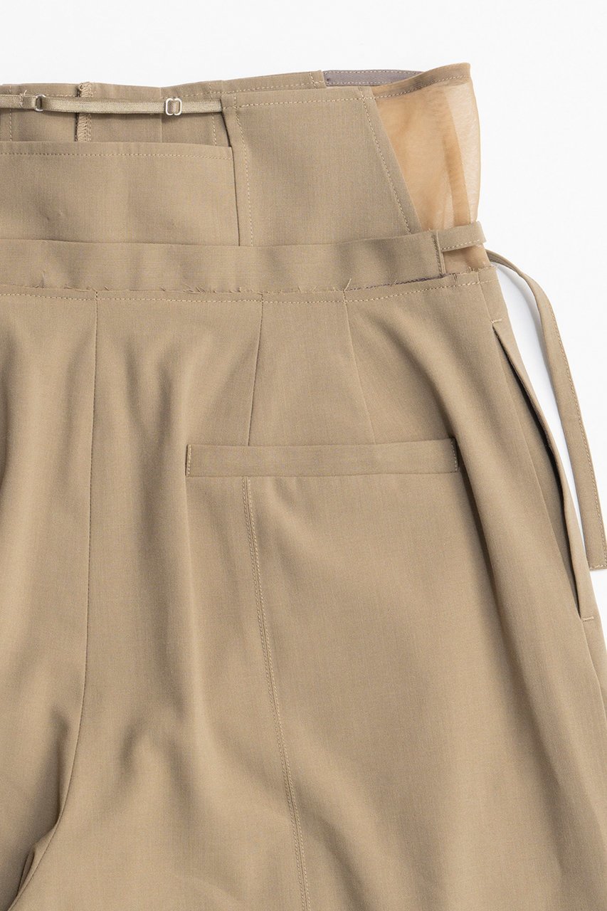 【メゾンスペシャル/MAISON SPECIAL】のHigh Waist Wide Pants/ハイウエストワイドパンツ 人気、トレンドファッション・服の通販 founy(ファニー) 　ファッション　Fashion　レディースファッション　Fashion for Women　パンツ　Pants & Trousers　コルセット　Corset, Bustier　バランス　Balance, Style Balance　フォルム　Silhouette, Form　ワイド　Wide, Wide Fit　other-8|ID: prp329100004876433 ipo3291000000036373015