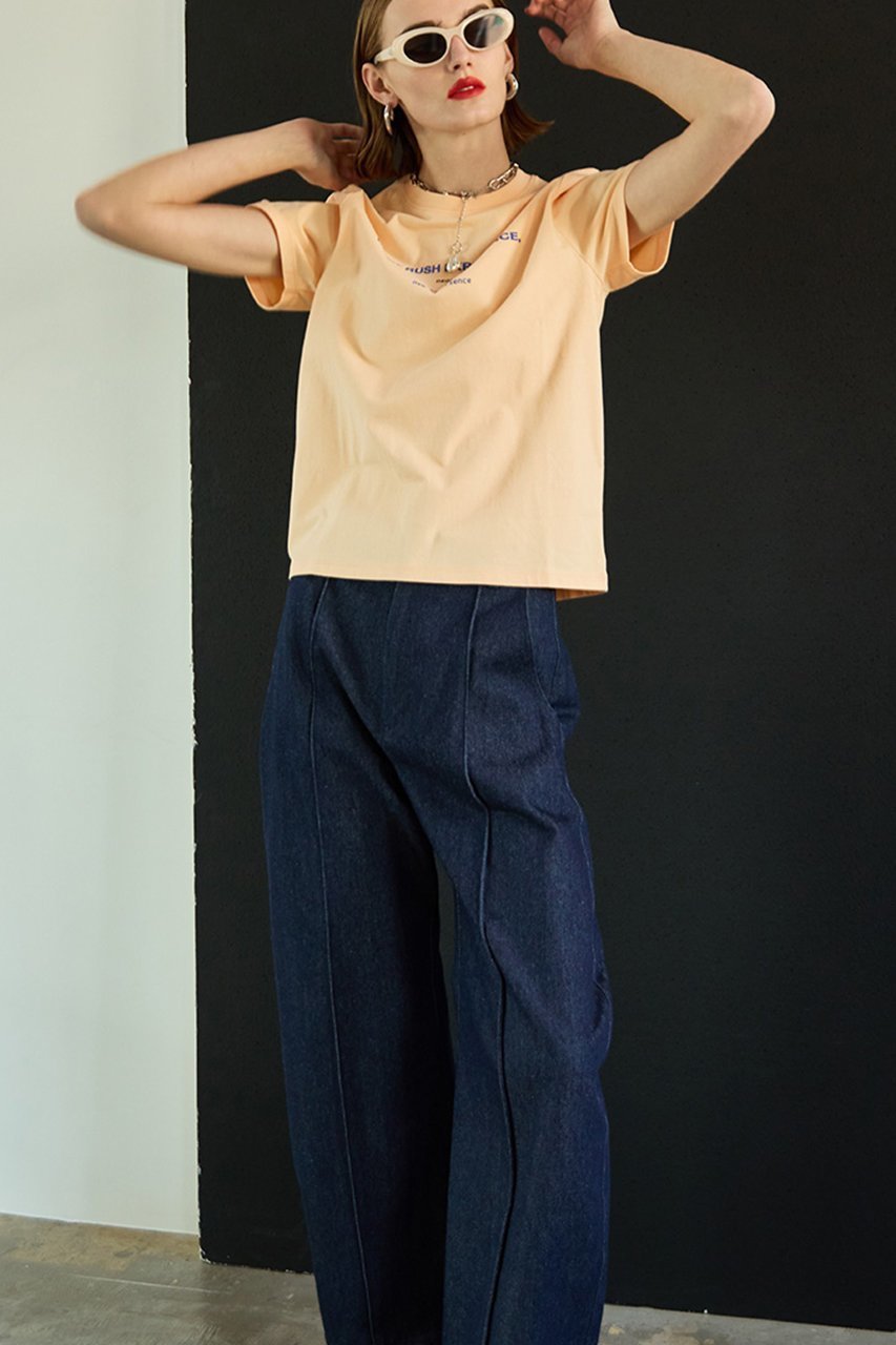 【メゾンスペシャル/MAISON SPECIAL】のCenter Pin Tuck Denim Pants/センターピンタックデニムパンツ 人気、トレンドファッション・服の通販 founy(ファニー) 　ファッション　Fashion　レディースファッション　Fashion for Women　パンツ　Pants & Trousers　デニムパンツ・ジーンズ・美脚デニム　Denim Jeans & Pants　センター　Center, Center Line　デニム　Denim, Jeans Material　other-8|ID: prp329100004876435 ipo3291000000036373036