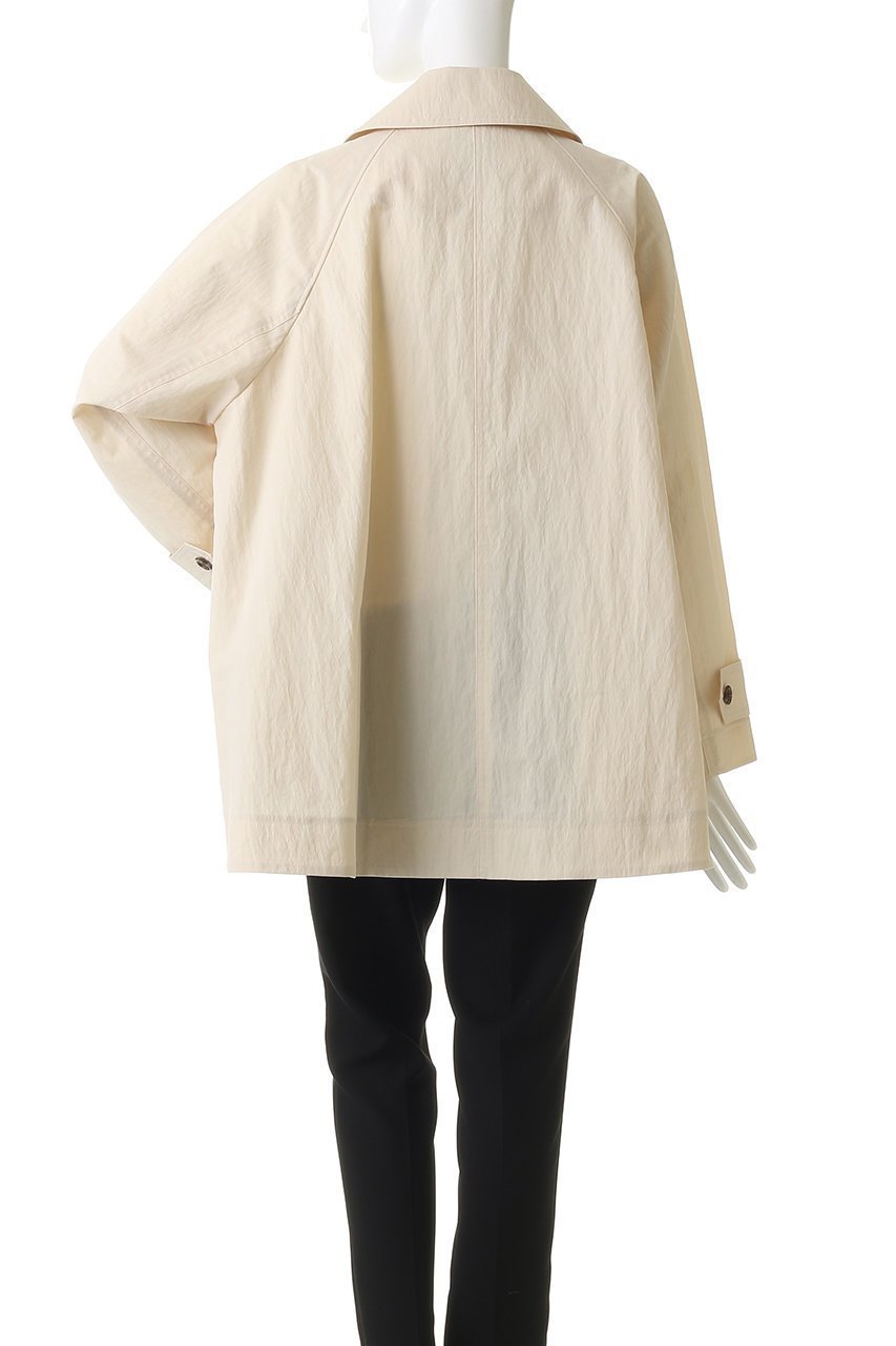 【エブール/ebure】のライトシュリンクコットン ショートコート 人気、トレンドファッション・服の通販 founy(ファニー) 　ファッション　Fashion　レディースファッション　Fashion for Women　アウター　Coat / Outerwear Collection　コート・ロングコート・ピーコート　Long Coats, Peacoats & More　おすすめ　Recommended / Our Picks　ショート　Short, Short Length　ダブル　Double, Double-Breasted　ツイル　Twist, Twisted Detail　ワッシャー　Washer, Crinkled Finish　再入荷　Restock / Back in Stock　other-4|ID: prp329100004876437 ipo3291000000036373047