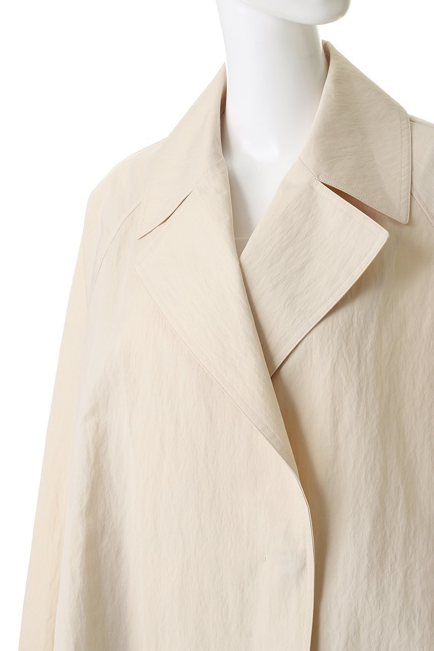 【エブール/ebure】のライトシュリンクコットン ショートコート 人気、トレンドファッション・服の通販 founy(ファニー) 　ファッション　Fashion　レディースファッション　Fashion for Women　アウター　Coat / Outerwear Collection　コート・ロングコート・ピーコート　Long Coats, Peacoats & More　おすすめ　Recommended / Our Picks　ショート　Short, Short Length　ダブル　Double, Double-Breasted　ツイル　Twist, Twisted Detail　ワッシャー　Washer, Crinkled Finish　再入荷　Restock / Back in Stock　other-5|ID: prp329100004876438 ipo3291000000036373050