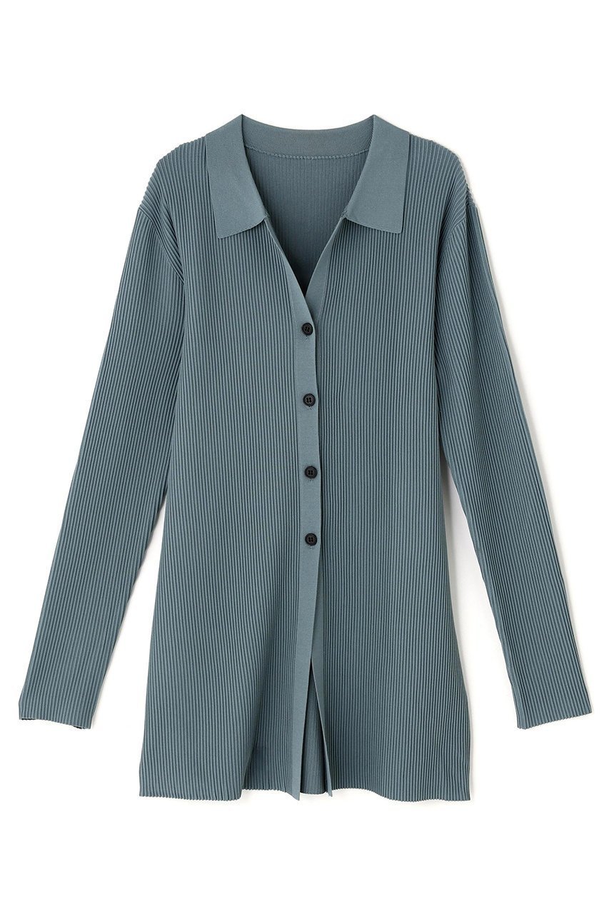 【アドーア/ADORE】のピンタックニット インテリア・キッズ・メンズ・レディースファッション・服の通販 founy(ファニー) 　ファッション　Fashion　レディースファッション　Fashion for Women　トップス・カットソー　Cut & Sew Tops　ニット　Knit Tops & Sweaters　カジュアルプルオーバー・ニットトップス　Pullovers & Knit Tops / Casual Pullovers　カーディガン　Cardigan, Knitwear　ストレッチ　Stretch, Stretchy Fabric　グリーン|ID: prp329100004876444 ipo3291000000036373090