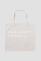 【マーガレットハウエル/MARGARET HOWELL】のCOTTON LOGO BAG ベージュ|ID: prp329100004876453 ipo3291000000036381161