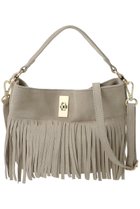 【アルアバイル/allureville】のフリンジミニバッグ 大人の最旬トレンドファッション＆コーディネート founy(ファウニー) ファッション Fashion レディースファッション Fashion for Women バッグ Bags エレガント 上品 Elegant thumbnail ライトグレー|ID: prp329100004876460 ipo3291000000036958069