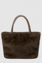 【アナイ/ANAYI】のフェイクファーハンドバッグ 人気、トレンドファッション・服の通販 founy(ファニー) ファッション Fashion レディースファッション Fashion for Women バッグ Bags おすすめ Recommended / Our Picks ベーシック Basic, Essential thumbnail ブラウン|ID: prp329100004876463 ipo3291000000036373236