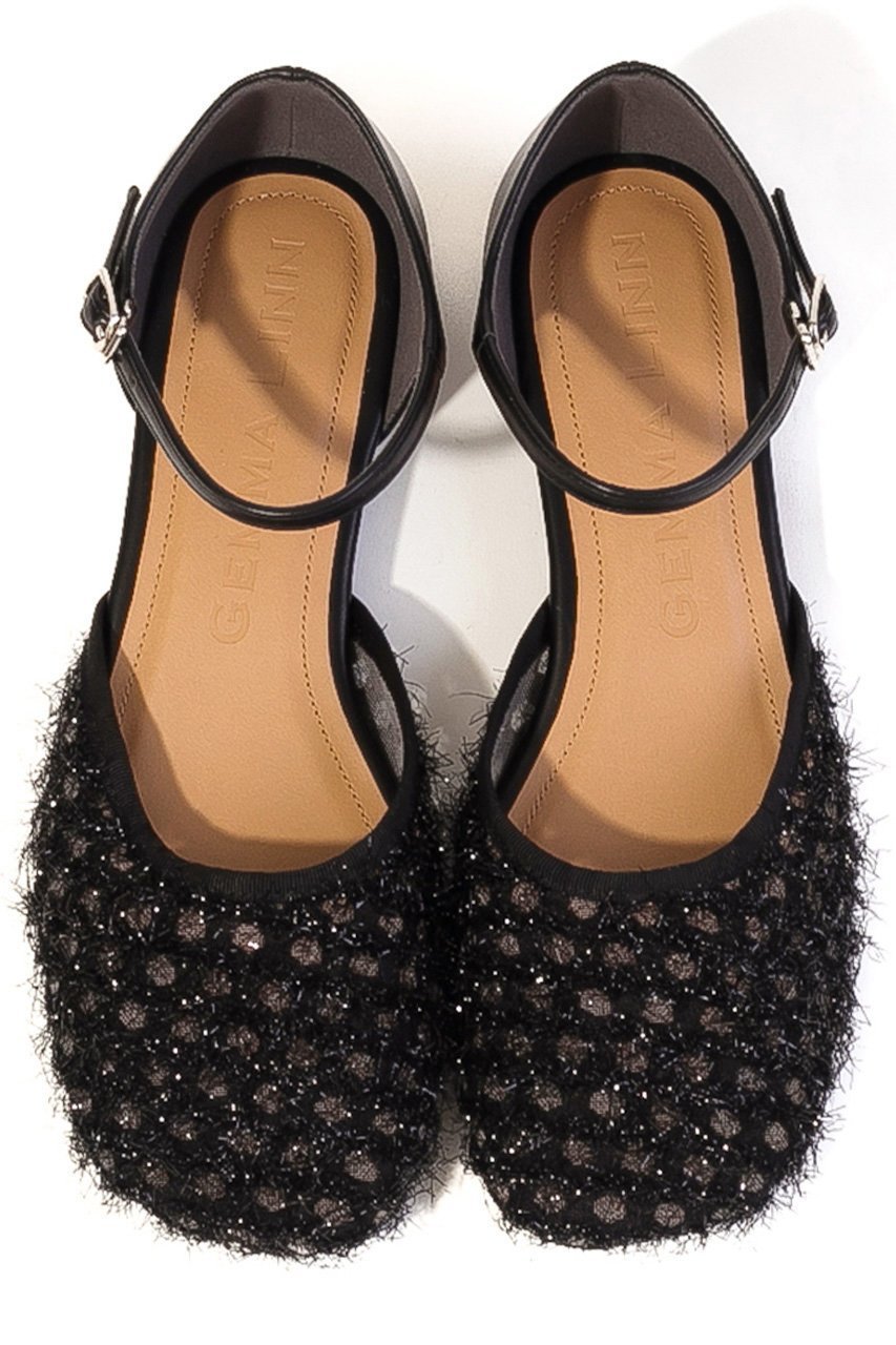 【ダニエラ アンド ジェマ/Daniella & GEMMA】のスクエアラウンドセパレートパンプス インテリア・キッズ・メンズ・レディースファッション・服の通販 founy(ファニー) 　ファッション　Fashion　レディースファッション　Fashion for Women　バッグ　Bags　アンクル　Ankle-Length Design　インソール　Shoe Insole　クッション　Cushion, Throw Pillow　セパレート　Separate, Two-Piece　セレモニー　Ceremony　パーティ　Party, Party Style　ラップ　Wrap, Wrap Design　新作・新入荷　New Arrivals / New In　ブラック生地|ID: prp329100004876469 ipo3291000000036373290