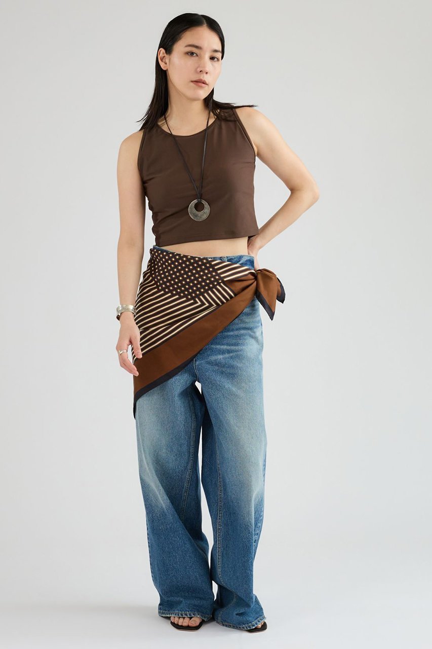 【カオス/Chaos】のクレタスイムタンク 人気、トレンドファッション・服の通販 founy(ファニー) 　ファッション　Fashion　レディースファッション　Fashion for Women　トップス・カットソー　Cut & Sew Tops　キャミソール&ノースリーブ　Camisoles & Sleeveless Tops　シャツ・ブラウス・オフィスカジュアル　Elegant Blouses & Button-Ups　ロングTシャツ・Tシャツ　Longline T-Shirts & Tees　カットソー・ベーシックTシャツ　Cut-and-Sewn Tops / Stretch Tees & Basics　キャミソール　Camisole, Spaghetti Strap Top　コンパクト　Compact, Small Size　シンプル　Simple, Minimal　ストレッチ　Stretch, Stretchy Fabric　セットアップ　Set-Up, Coordinated Outfit　タンク　Tank Top, Sleeveless Top　フィット　Fit, Slim Fit　フロント　Front, Front Design　リゾート　Resort, Vacation Style　新作・新入荷　New Arrivals / New In　other-4|ID: prp329100004876485 ipo3291000000036373418