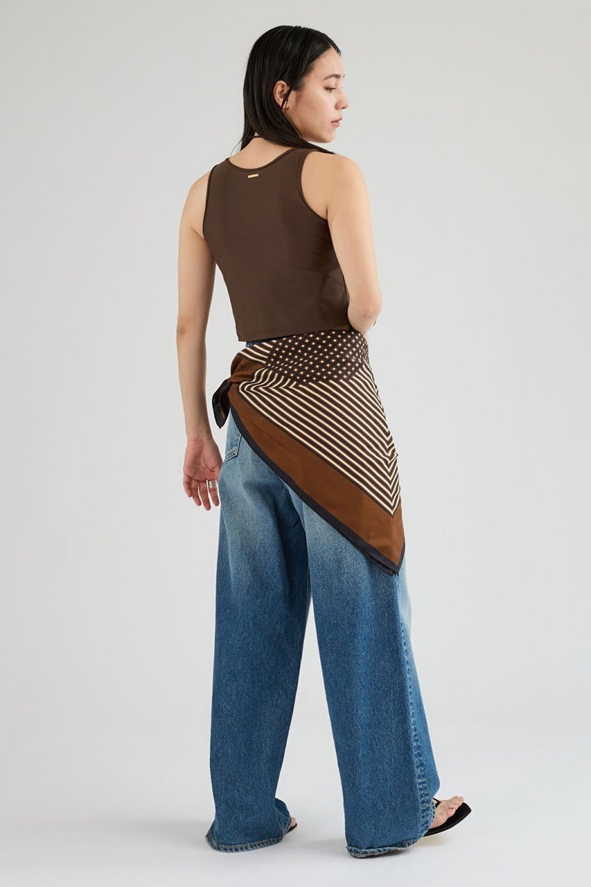 【カオス/Chaos】のクレタスイムタンク 人気、トレンドファッション・服の通販 founy(ファニー) 　ファッション　Fashion　レディースファッション　Fashion for Women　トップス・カットソー　Cut & Sew Tops　キャミソール&ノースリーブ　Camisoles & Sleeveless Tops　シャツ・ブラウス・オフィスカジュアル　Elegant Blouses & Button-Ups　ロングTシャツ・Tシャツ　Longline T-Shirts & Tees　カットソー・ベーシックTシャツ　Cut-and-Sewn Tops / Stretch Tees & Basics　キャミソール　Camisole, Spaghetti Strap Top　コンパクト　Compact, Small Size　シンプル　Simple, Minimal　ストレッチ　Stretch, Stretchy Fabric　セットアップ　Set-Up, Coordinated Outfit　タンク　Tank Top, Sleeveless Top　フィット　Fit, Slim Fit　フロント　Front, Front Design　リゾート　Resort, Vacation Style　新作・新入荷　New Arrivals / New In　other-8|ID: prp329100004876485 ipo3291000000036373426