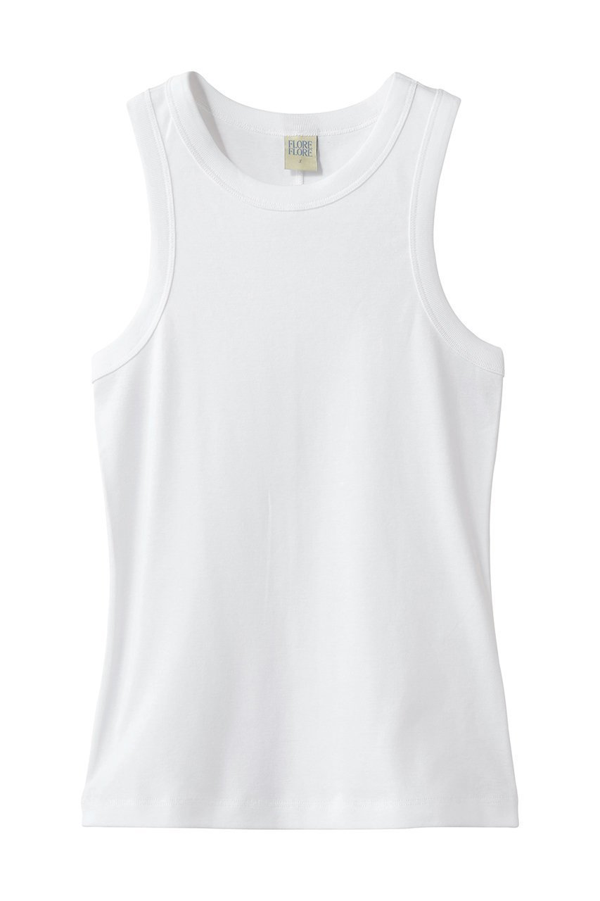【アルアバイル/allureville】の【FLORE FLORE】 HANNAH TANK インテリア・キッズ・メンズ・レディースファッション・服の通販 founy(ファニー) 　ファッション　Fashion　レディースファッション　Fashion for Women　トップス・カットソー　Cut & Sew Tops　キャミソール&ノースリーブ　Camisoles & Sleeveless Tops　シャツ・ブラウス・オフィスカジュアル　Elegant Blouses & Button-Ups　ロングTシャツ・Tシャツ　Longline T-Shirts & Tees　カットソー・ベーシックTシャツ　Cut-and-Sewn Tops / Stretch Tees & Basics　インナー　Innerwear　キャミソール　Camisole, Spaghetti Strap Top　シンプル　Simple, Minimal　ジャケット　Jacket, Outerwear　タンク　Tank Top, Sleeveless Top　バランス　Balance, Style Balance　夏　Summer　新作・新入荷　New Arrivals / New In　春　Spring　ホワイト|ID: prp329100004876487 ipo3291000000036373429