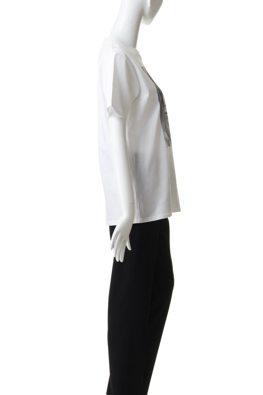 【エリオポール/heliopole】の【COUTURE D ADAM】JANE Tシャツ 人気、トレンドファッション・服の通販 founy(ファニー) 　ファッション　Fashion　レディースファッション　Fashion for Women　トップス・カットソー　Cut & Sew Tops　シャツ・ブラウス・オフィスカジュアル　Elegant Blouses & Button-Ups　ロングTシャツ・Tシャツ　Longline T-Shirts & Tees　カットソー・ベーシックTシャツ　Cut-and-Sewn Tops / Stretch Tees & Basics　ショート　Short, Short Length　スリーブ　Sleeve, Long Sleeve / Short Sleeve　ハーフ　Half, Half-Length　フロント　Front, Front Design　プリント　Print, Printed Pattern　ロング　Long, Long-Length　新作・新入荷　New Arrivals / New In　other-3|ID: prp329100004876491 ipo3291000000036373460