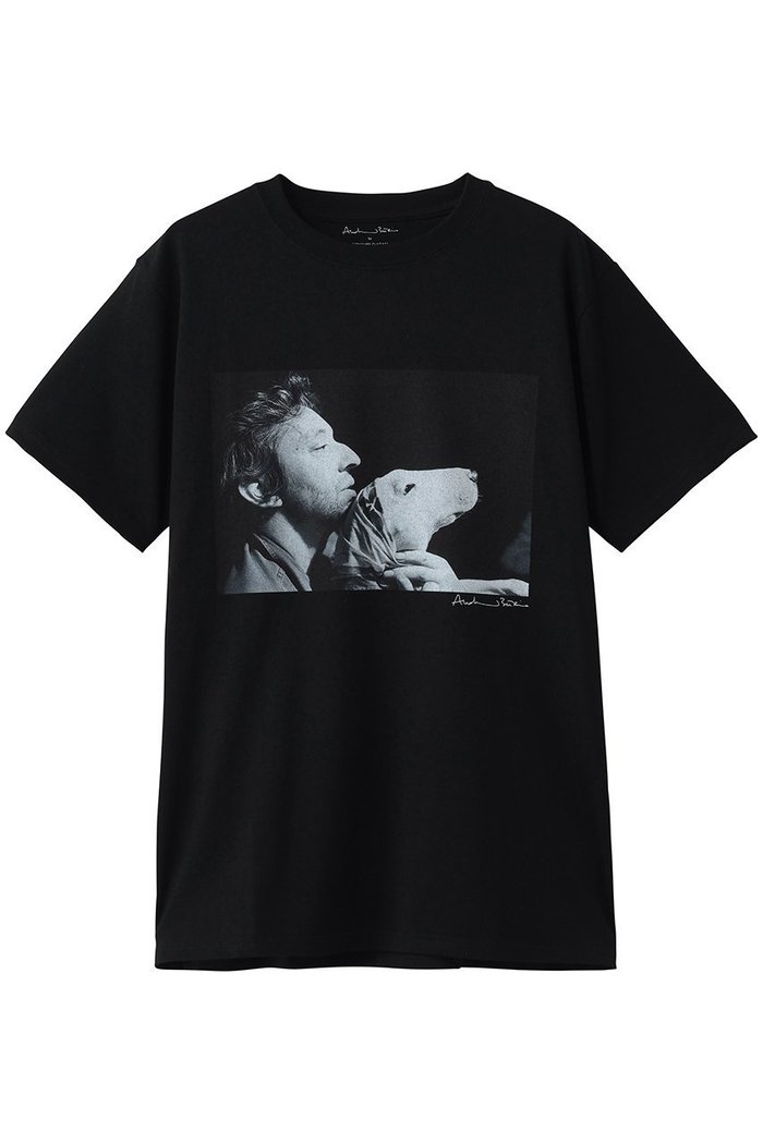 【エリオポール/heliopole】の【COUTURE D ADAM】SERGE & DOG Tシャツ インテリア・キッズ・メンズ・レディースファッション・服の通販 founy(ファウニー) https://founy.com/ ファッション Fashion レディースファッション Fashion for Women トップス・カットソー Cut & Sew Tops シャツ・ブラウス・オフィスカジュアル Elegant Blouses & Button-Ups ロングTシャツ・Tシャツ Longline T-Shirts & Tees カットソー・ベーシックTシャツ Cut-and-Sewn Tops / Stretch Tees & Basics インナー Innerwear ショート Short, Short Length スリーブ Sleeve, Long Sleeve / Short Sleeve ハーフ Half, Half-Length プリント Print, Printed Pattern ベーシック Basic, Essential 犬 Dog |ID: prp329100004876494 ipo3291000000037022915