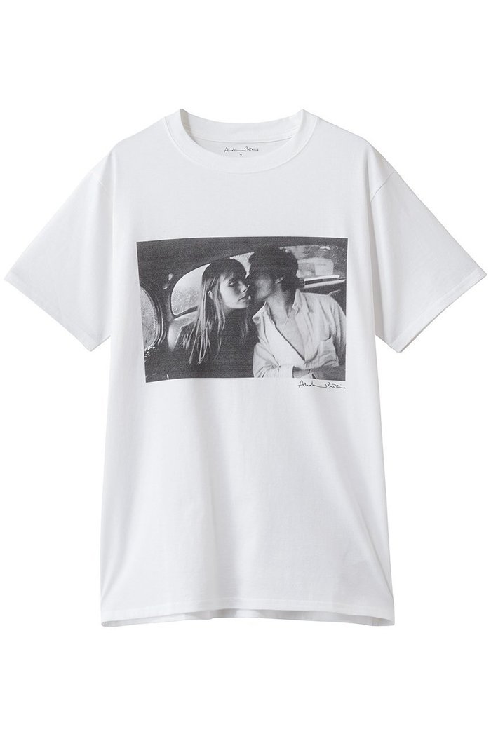 【エリオポール/heliopole】の【COUTURE D ADAM】JANE & SERGE IN THE TAXI Tシャツ インテリア・キッズ・メンズ・レディースファッション・服の通販 founy(ファニー) https://founy.com/ ファッション Fashion レディースファッション Fashion for Women トップス・カットソー Cut & Sew Tops シャツ・ブラウス・オフィスカジュアル Elegant Blouses & Button-Ups ロングTシャツ・Tシャツ Longline T-Shirts & Tees カットソー・ベーシックTシャツ Cut-and-Sewn Tops / Stretch Tees & Basics インナー Innerwear ショート Short, Short Length ジャケット Jacket, Outerwear スリーブ Sleeve, Long Sleeve / Short Sleeve ハーフ Half, Half-Length プリント Print, Printed Pattern 新作・新入荷 New Arrivals / New In |ID: prp329100004876496 ipo3291000000036373478