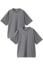 【その他のブランド/Other】の【MEN】PACK 2P Tシャツ 人気、トレンドファッション・服の通販 founy(ファニー) ファッション Fashion メンズファッション Fashion for Men トップス・カットソー Cut & Sew Tops メンズシャツ Shirts アンダー Underwear Essentials インナー Innerwear ショート Short, Short Length スリーブ Sleeve, Long Sleeve / Short Sleeve ベーシック Basic, Essential モダン Modern, Contemporary 新作・新入荷 New Arrivals / New In thumbnail ライトグレー|ID: prp329100004876501 ipo3291000000036373522