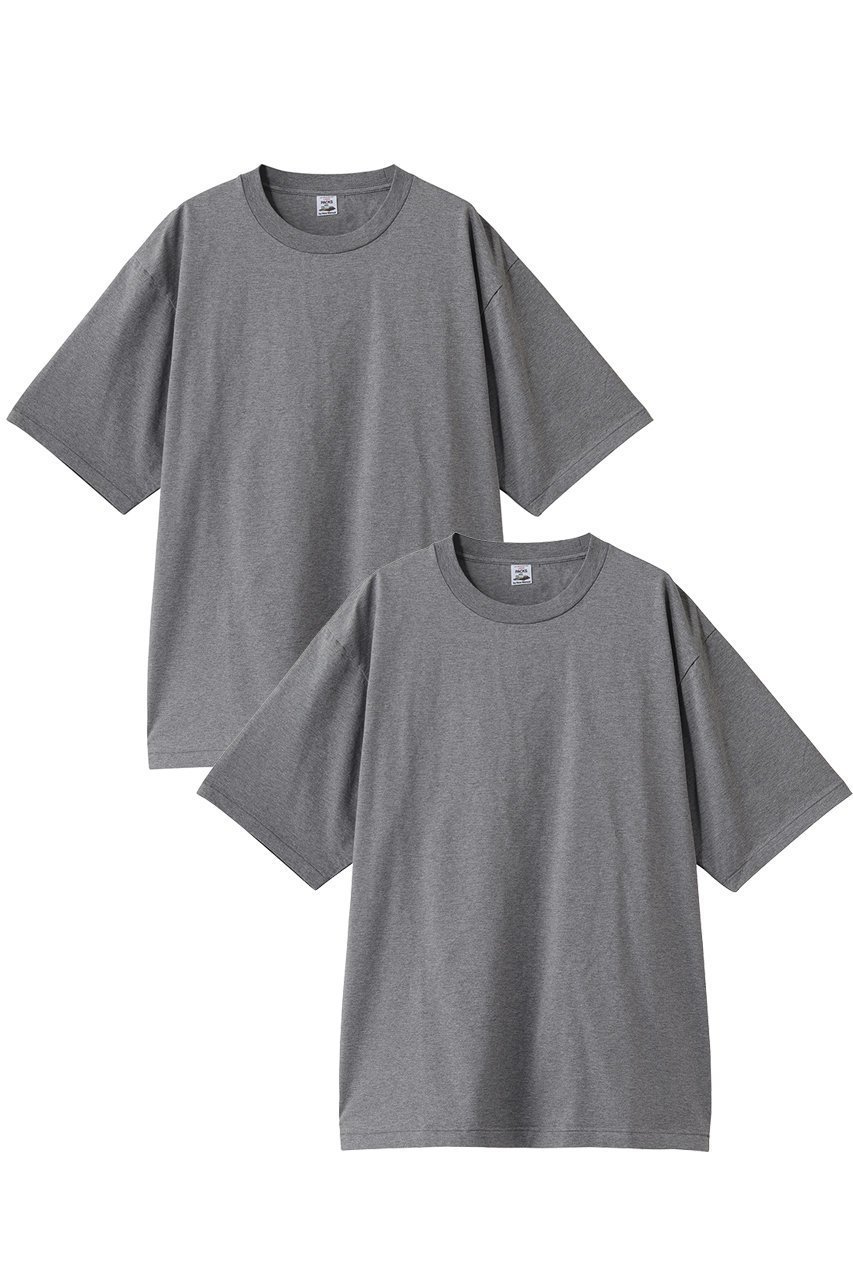【その他のブランド/Other】の【MEN】PACK 2P Tシャツ インテリア・キッズ・メンズ・レディースファッション・服の通販 founy(ファニー) 　ファッション　Fashion　メンズファッション　Fashion for Men　トップス・カットソー　Cut & Sew Tops　メンズシャツ　Shirts　アンダー　Underwear Essentials　インナー　Innerwear　ショート　Short, Short Length　スリーブ　Sleeve, Long Sleeve / Short Sleeve　ベーシック　Basic, Essential　モダン　Modern, Contemporary　新作・新入荷　New Arrivals / New In　ライトグレー|ID: prp329100004876501 ipo3291000000036373522