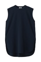 【エイトン/ATON】のDRY コットン ジャージー ラウンド ヘム タンクトップ ネイビー|ID: prp329100004876516 ipo3291000000037023057