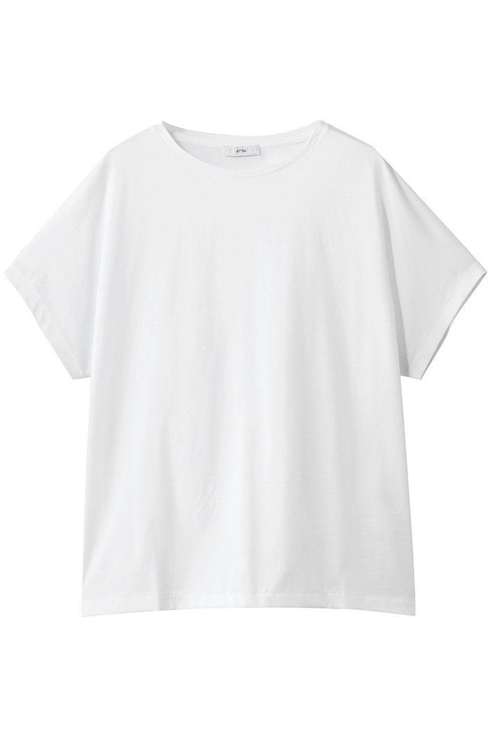 【エイトン/ATON】のSUVIN 60/2 キャップ スリーブ Tシャツ インテリア・キッズ・メンズ・レディースファッション・服の通販 founy(ファウニー) https://founy.com/ ファッション Fashion レディースファッション Fashion for Women トップス・カットソー Cut & Sew Tops シャツ・ブラウス・オフィスカジュアル Elegant Blouses & Button-Ups ロングTシャツ・Tシャツ Longline T-Shirts & Tees カットソー・ベーシックTシャツ Cut-and-Sewn Tops / Stretch Tees & Basics カットソー Cut and Sewn Top キャップ Cap, Baseball Cap ショート Short, Short Length スリーブ Sleeve, Long Sleeve / Short Sleeve 再入荷 Restock / Back in Stock |ID: prp329100004876518 ipo3291000000037023066