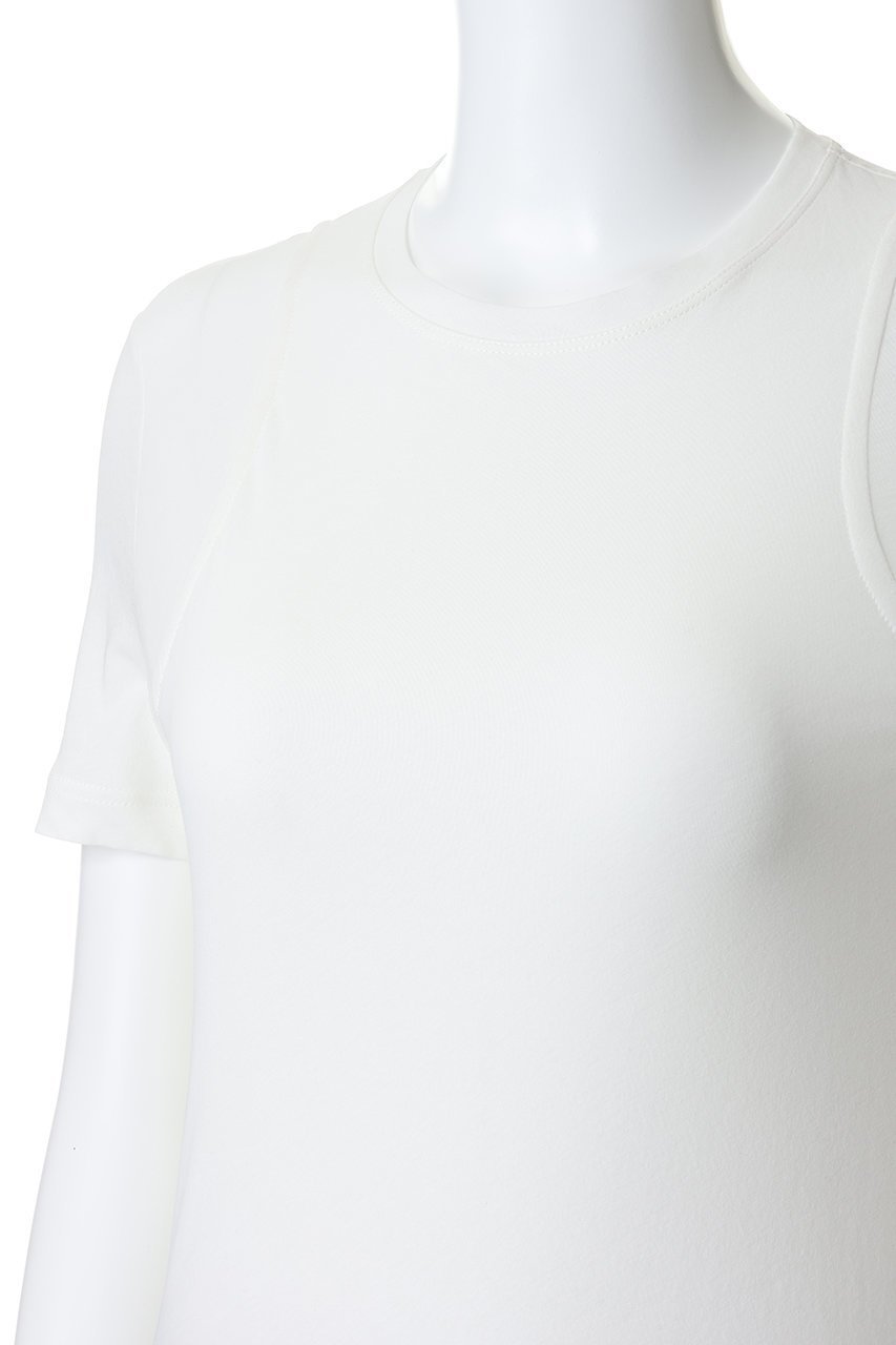【ジル サンダー/JIL SANDER】のクルーネック フィットTシャツ 大人の最旬トレンドファッション＆コーディネート founy(ファウニー) 　ファッション　Fashion　レディースファッション　Fashion for Women　トップス・カットソー　Cut & Sew Tops　シャツ・ブラウス・オフィスカジュアル　Elegant Blouses & Button-Ups　ロングTシャツ・Tシャツ　Longline T-Shirts & Tees　カットソー・ベーシックTシャツ　Cut-and-Sewn Tops / Stretch Tees & Basics　おすすめ　Recommended / Our Picks　インナー　Innerwear　ショート　Short, Short Length　ジャケット　Jacket, Outerwear　ストレッチ　Stretch, Stretchy Fabric　スリーブ　Sleeve, Long Sleeve / Short Sleeve　フィット　Fit, Slim Fit　夏　Summer　春　Spring　S/S・春夏　SS, Spring/Summer, Warm Season　other-5|ID: prp329100004876522 ipo3291000000037023104