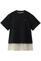【プランク プロジェクト/PRANK PROJECT】のダブルレイヤーTシャツ 人気、トレンドファッション・服の通販 founy(ファニー) ファッション Fashion レディースファッション Fashion for Women トップス・カットソー Cut & Sew Tops シャツ・ブラウス・オフィスカジュアル Elegant Blouses & Button-Ups ロングTシャツ・Tシャツ Longline T-Shirts & Tees カットソー・ベーシックTシャツ Cut-and-Sewn Tops / Stretch Tees & Basics ショート Short, Short Length スリーブ Sleeve, Long Sleeve / Short Sleeve チュニック Tunic, Long Top ロールアップ Roll-Up, Cuffed Hem ワイヤー Wire, Wired Bra 新作・新入荷 New Arrivals / New In thumbnail BLK(ブラック)|ID: prp329100004876535 ipo3291000000036373795