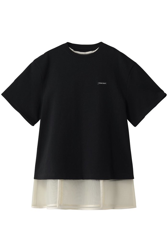 【プランク プロジェクト/PRANK PROJECT】のダブルレイヤーTシャツ インテリア・キッズ・メンズ・レディースファッション・服の通販 founy(ファニー) https://founy.com/ ファッション Fashion レディースファッション Fashion for Women トップス・カットソー Cut & Sew Tops シャツ・ブラウス・オフィスカジュアル Elegant Blouses & Button-Ups ロングTシャツ・Tシャツ Longline T-Shirts & Tees カットソー・ベーシックTシャツ Cut-and-Sewn Tops / Stretch Tees & Basics ショート Short, Short Length スリーブ Sleeve, Long Sleeve / Short Sleeve チュニック Tunic, Long Top ロールアップ Roll-Up, Cuffed Hem ワイヤー Wire, Wired Bra 新作・新入荷 New Arrivals / New In |ID: prp329100004876536 ipo3291000000036373794