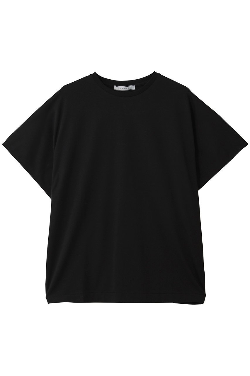 【ベイジ,/BEIGE,】のDIOP(ダイオプ)/スビンコットン ドレープTシャツ インテリア・キッズ・メンズ・レディースファッション・服の通販 founy(ファニー) 　ファッション　Fashion　レディースファッション　Fashion for Women　トップス・カットソー　Cut & Sew Tops　シャツ・ブラウス・オフィスカジュアル　Elegant Blouses & Button-Ups　ロングTシャツ・Tシャツ　Longline T-Shirts & Tees　カットソー・ベーシックTシャツ　Cut-and-Sewn Tops / Stretch Tees & Basics　なめらか　Smooth, Silky Texture　ショート　Short, Short Length　スリーブ　Sleeve, Long Sleeve / Short Sleeve　ドレープ　Drape, Draping Fabric　夏　Summer　新作・新入荷　New Arrivals / New In　春　Spring　S/S・春夏　SS, Spring/Summer, Warm Season　Black|ID: prp329100004876537 ipo3291000000036373813