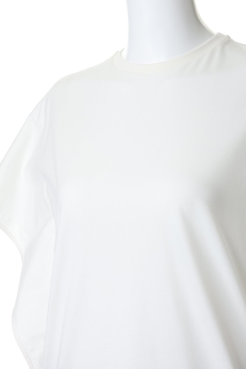 【ベイジ,/BEIGE,】のDIOP(ダイオプ)/スビンコットン ドレープTシャツ 人気、トレンドファッション・服の通販 founy(ファニー) 　ファッション　Fashion　レディースファッション　Fashion for Women　トップス・カットソー　Cut & Sew Tops　シャツ・ブラウス・オフィスカジュアル　Elegant Blouses & Button-Ups　ロングTシャツ・Tシャツ　Longline T-Shirts & Tees　カットソー・ベーシックTシャツ　Cut-and-Sewn Tops / Stretch Tees & Basics　なめらか　Smooth, Silky Texture　ショート　Short, Short Length　スリーブ　Sleeve, Long Sleeve / Short Sleeve　ドレープ　Drape, Draping Fabric　夏　Summer　新作・新入荷　New Arrivals / New In　春　Spring　S/S・春夏　SS, Spring/Summer, Warm Season　other-5|ID: prp329100004876537 ipo3291000000036373822