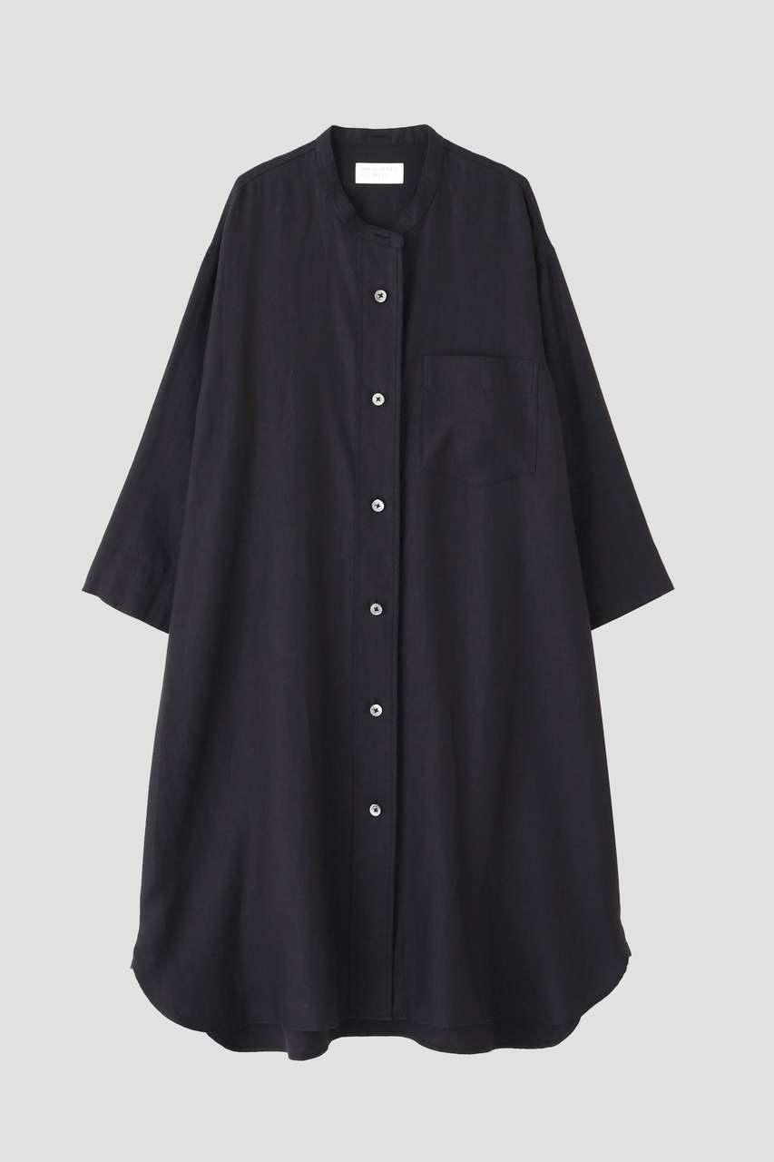 【マーガレットハウエル/MARGARET HOWELL】のBRUSHED LINEN TWILL DRESS 人気、トレンドファッション・服の通販 founy(ファニー) 　ファッション　Fashion　レディースファッション　Fashion for Women　ワンピース　Dresses　フォーマル・パーティードレス・結婚式用ドレス　Elegant & Casual Dresses　チュニック　Tunic Tops & Dresses　チュニック　Tunic, Long Top　ドレス　Dress, One-Piece　リネン　Linen, Linen Fabric　ロング　Long, Long-Length　新作・新入荷　New Arrivals / New In　other-2|ID: prp329100004876549 ipo3291000000036373901