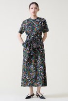 【ティアラ/Tiara】のオールドローズプリントリボンワンピース ブラウン|ID: prp329100004876554 ipo3291000000036373926