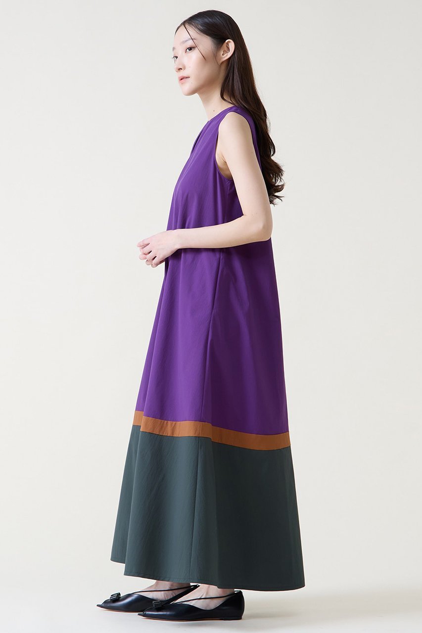 【ティアラ/Tiara】のカラーブロックワンピース 大人の最旬トレンドファッション＆コーディネート founy(ファウニー) 　ファッション　Fashion　レディースファッション　Fashion for Women　ワンピース　Dresses　チュニック　Tunic Tops & Dresses　サマー　Summer, Summer Style　シンプル　Simple, Minimal　チュニック　Tunic, Long Top　ドレス　Dress, One-Piece　ブロック　Block, Solid Block Pattern　ロング　Long, Long-Length　再入荷　Restock / Back in Stock　吸水　Absorbent, Quick-Dry　夏　Summer　other-2|ID: prp329100004876556 ipo3291000000036945032