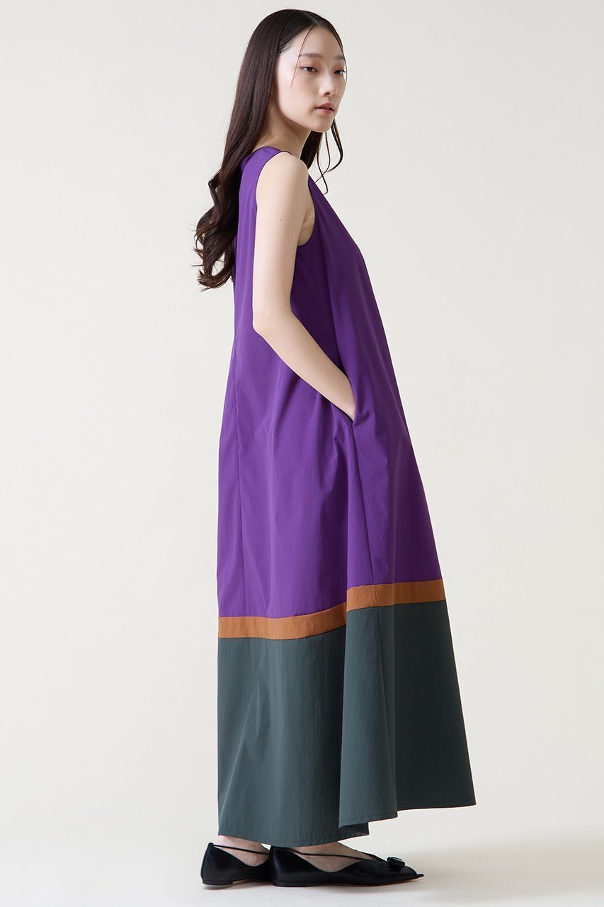 【ティアラ/Tiara】のカラーブロックワンピース 大人の最旬トレンドファッション＆コーディネート founy(ファウニー) 　ファッション　Fashion　レディースファッション　Fashion for Women　ワンピース　Dresses　チュニック　Tunic Tops & Dresses　サマー　Summer, Summer Style　シンプル　Simple, Minimal　チュニック　Tunic, Long Top　ドレス　Dress, One-Piece　ブロック　Block, Solid Block Pattern　ロング　Long, Long-Length　再入荷　Restock / Back in Stock　吸水　Absorbent, Quick-Dry　夏　Summer　other-3|ID: prp329100004876556 ipo3291000000036945036