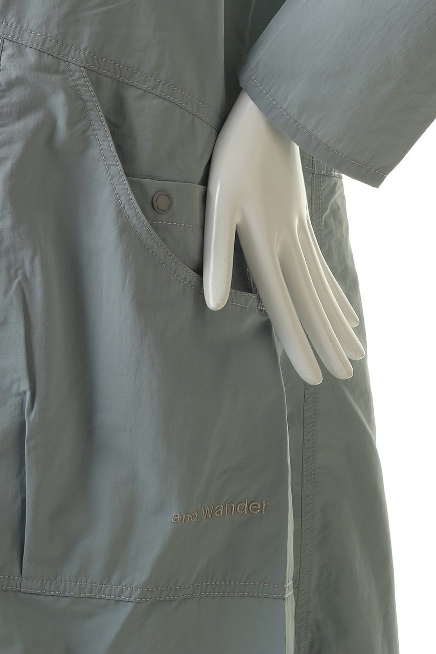 【アンドワンダー/and wander】のcrinkled ナイロン カシュクール 大人の最旬トレンドファッション＆コーディネート founy(ファウニー) 　ファッション　Fashion　レディースファッション　Fashion for Women　ワンピース　Dresses　チュニック　Tunic Tops & Dresses　おすすめ　Recommended / Our Picks　アウトドア　Outdoor Clothing　カシュクール　Wrap Design　チュニック　Tunic, Long Top　ドレス　Dress, One-Piece　ミックス　Mix, Mixed Style　ロング　Long, Long-Length　other-6|ID: prp329100004876563 ipo3291000000036887531