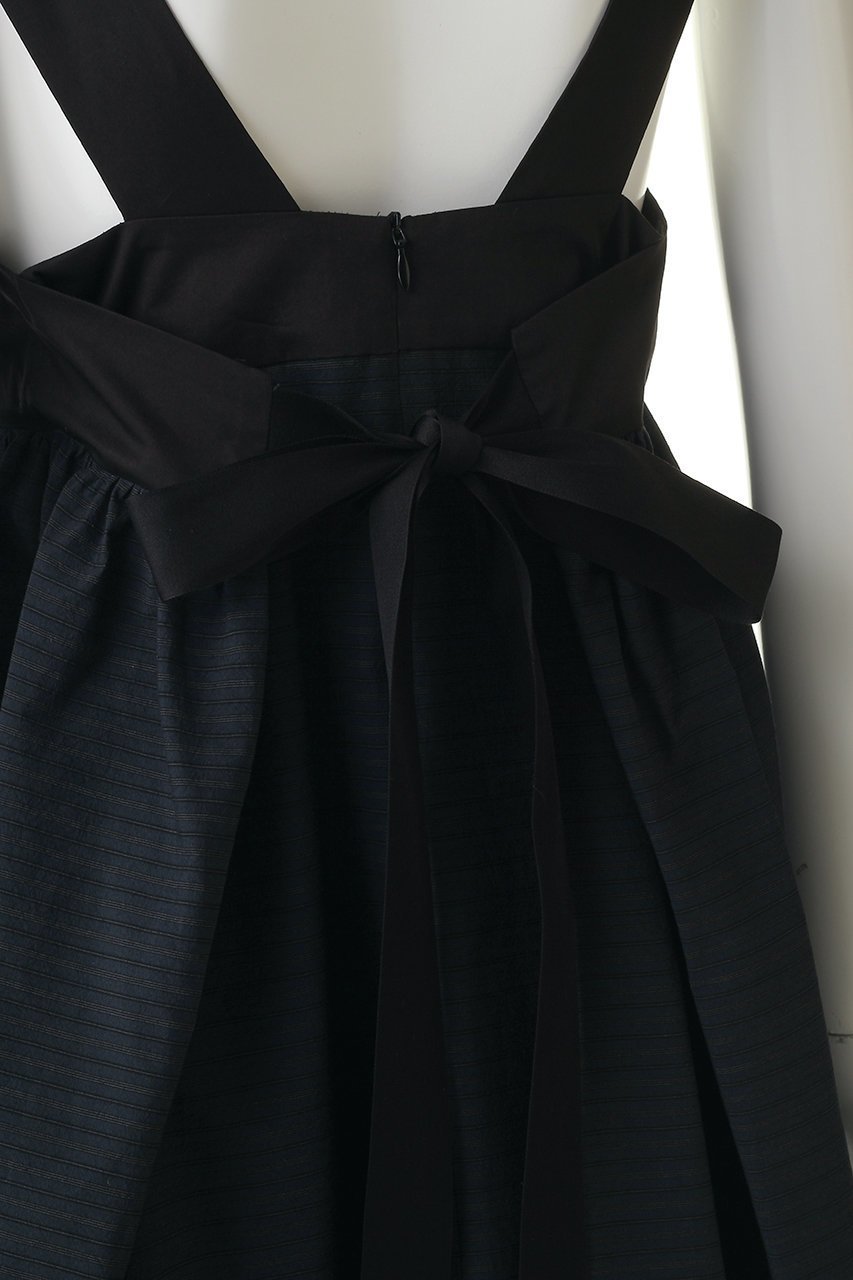 【サイ サイベーシックス/Scye SCYE BASICS】のStriped Stretch Poplin ハイ ウエスト ドレス 大人の最旬トレンドファッション＆コーディネート founy(ファウニー) 　ファッション　Fashion　レディースファッション　Fashion for Women　ワンピース　Dresses　フォーマル・パーティードレス・結婚式用ドレス　Elegant & Casual Dresses　チュニック　Tunic Tops & Dresses　イタリア　Italy　カットソー　Cut and Sewn Top　ギャザー　Gathered, Ruffled　サテン　Satin, Glossy Fabric　シンプル　Simple, Minimal　ストライプ　Stripe, Striped Pattern　ストレッチ　Stretch, Stretchy Fabric　チュニック　Tunic, Long Top　ドレス　Dress, One-Piece　ドレープ　Drape, Draping Fabric　ファブリック　Fabric, Textile　リボン　Ribbon, Bow　ロング　Long, Long-Length　other-5|ID: prp329100004876571 ipo3291000000036958186
