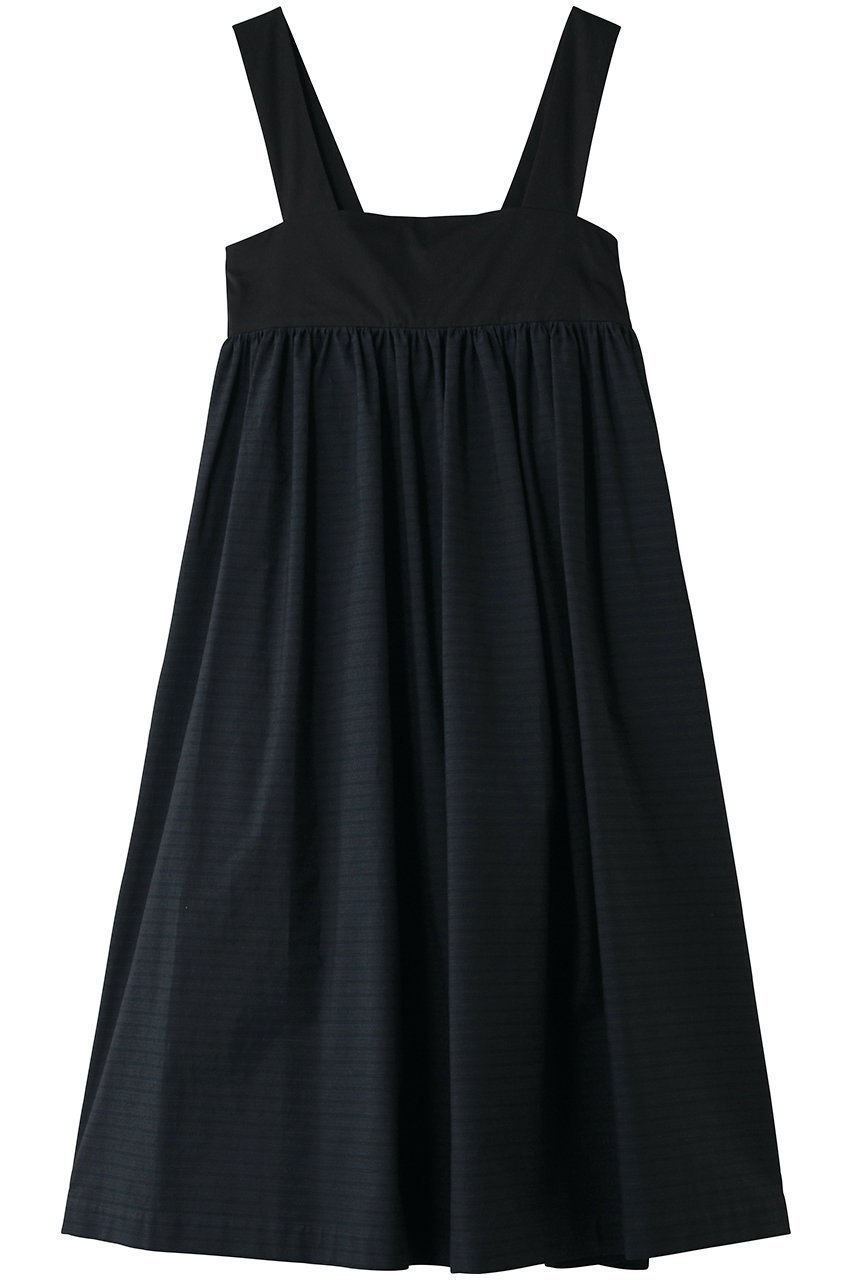 【サイ サイベーシックス/Scye SCYE BASICS】のStriped Stretch Poplin ハイ ウエスト ドレス 人気、トレンドファッション・服の通販 founy(ファニー) 　ファッション　Fashion　レディースファッション　Fashion for Women　ワンピース　Dresses　フォーマル・パーティードレス・結婚式用ドレス　Elegant & Casual Dresses　チュニック　Tunic Tops & Dresses　イタリア　Italy　カットソー　Cut and Sewn Top　ギャザー　Gathered, Ruffled　サテン　Satin, Glossy Fabric　シンプル　Simple, Minimal　ストライプ　Stripe, Striped Pattern　ストレッチ　Stretch, Stretchy Fabric　チュニック　Tunic, Long Top　ドレス　Dress, One-Piece　ドレープ　Drape, Draping Fabric　ファブリック　Fabric, Textile　リボン　Ribbon, Bow　ロング　Long, Long-Length　新作・新入荷　New Arrivals / New In　 other-1|ID: prp329100004876572 ipo3291000000036374038