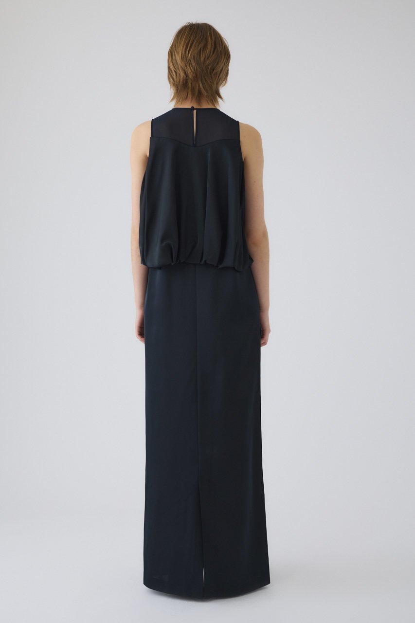 【リムアーク/RIM.ARK】のBalloon forum dress/ドレス 大人の最旬トレンドファッション＆コーディネート founy(ファウニー) 　ファッション　Fashion　レディースファッション　Fashion for Women　ワンピース　Dresses　フォーマル・パーティードレス・結婚式用ドレス　Elegant & Casual Dresses　チュニック　Tunic Tops & Dresses　アクセサリー　Fashion Accessories　オーガンジー　Organza Fabric　サテン　Satin, Glossy Fabric　ダブル　Double, Double-Breasted　チュニック　Tunic, Long Top　ドッキング　Docking, Mixed Material　ドレス　Dress, One-Piece　バルーン　Balloon, Balloon Silhouette　ポケット　Pocket, Pocket Detail　ラグジュアリー　Luxury, Elegant　ロング　Long, Long-Length　エレガント 上品　Elegant　other-4|ID: prp329100004876574 ipo3291000000036374060