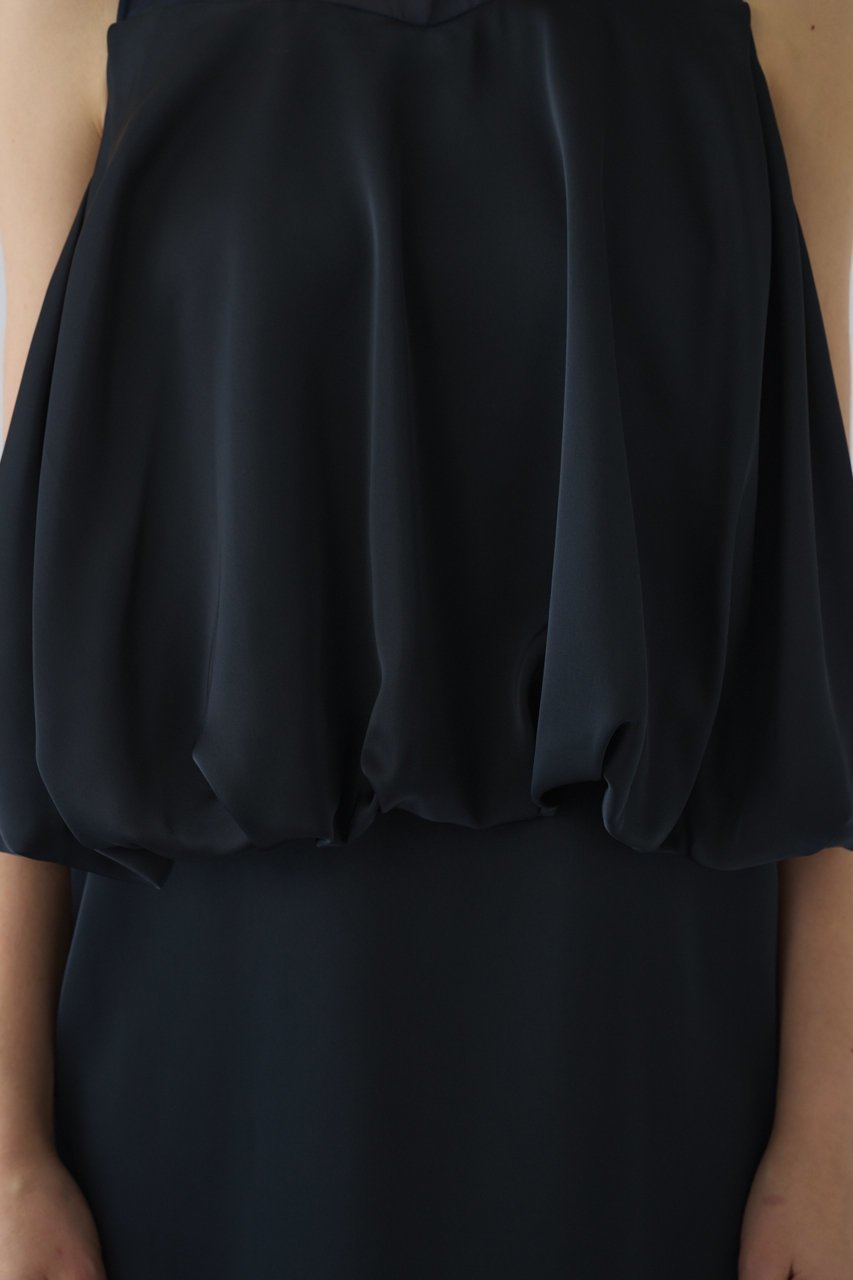 【リムアーク/RIM.ARK】のBalloon forum dress/ドレス 大人の最旬トレンドファッション＆コーディネート founy(ファウニー) 　ファッション　Fashion　レディースファッション　Fashion for Women　ワンピース　Dresses　フォーマル・パーティードレス・結婚式用ドレス　Elegant & Casual Dresses　チュニック　Tunic Tops & Dresses　アクセサリー　Fashion Accessories　オーガンジー　Organza Fabric　サテン　Satin, Glossy Fabric　ダブル　Double, Double-Breasted　チュニック　Tunic, Long Top　ドッキング　Docking, Mixed Material　ドレス　Dress, One-Piece　バルーン　Balloon, Balloon Silhouette　ポケット　Pocket, Pocket Detail　ラグジュアリー　Luxury, Elegant　ロング　Long, Long-Length　エレガント 上品　Elegant　other-7|ID: prp329100004876574 ipo3291000000036374066