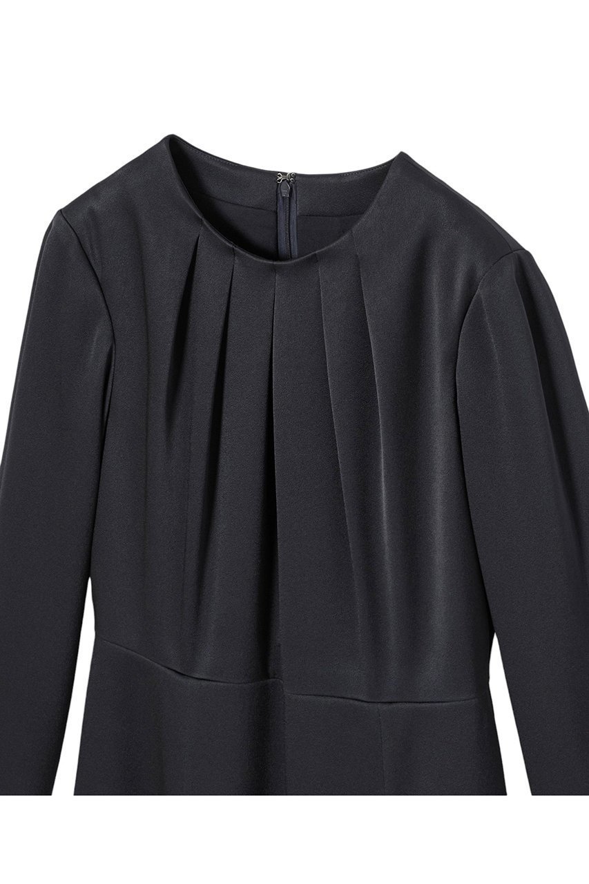 【アナイ/ANAYI】の【Eternal Line 2025】トリアセサテンフレア ワンピース 人気、トレンドファッション・服の通販 founy(ファニー) 　ファッション　Fashion　レディースファッション　Fashion for Women　ワンピース　Dresses　チュニック　Tunic Tops & Dresses　エレガント 上品　Elegant　吸水　Absorbent, Quick-Dry　ジャケット　Jacket, Outerwear　スリット　Slit, Slit Detail　セットアップ　Set-Up, Coordinated Outfit　チュニック　Tunic, Long Top　ネックレス　Necklace, Pendant Necklace　フレア　Flare, Flared　ペプラム　Peplum, Flared Hem　ロング　Long, Long-Length　再入荷　Restock / Back in Stock　other-3|ID: prp329100004876585 ipo3291000000036374166