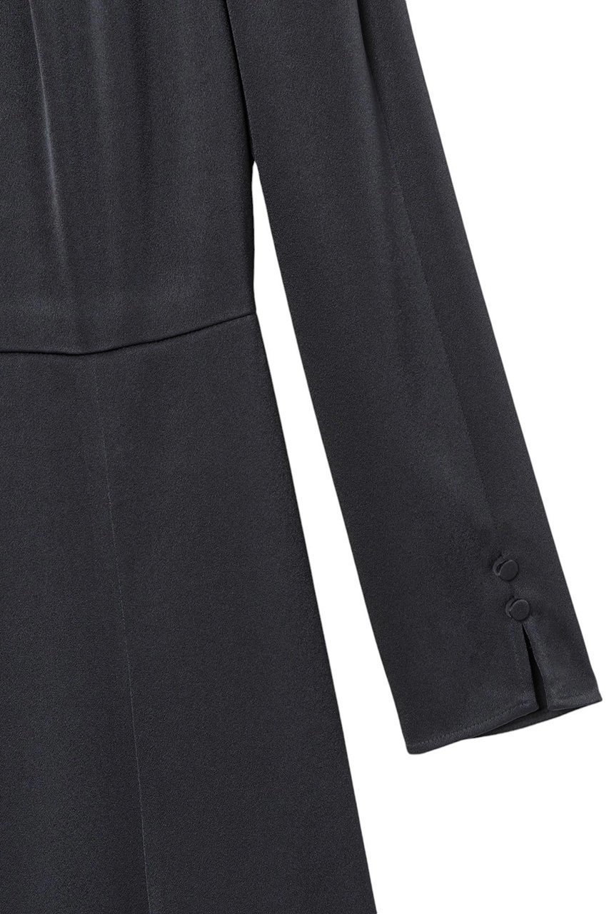 【アナイ/ANAYI】の【Eternal Line 2025】トリアセサテンフレア ワンピース 人気、トレンドファッション・服の通販 founy(ファニー) 　ファッション　Fashion　レディースファッション　Fashion for Women　ワンピース　Dresses　チュニック　Tunic Tops & Dresses　エレガント 上品　Elegant　吸水　Absorbent, Quick-Dry　ジャケット　Jacket, Outerwear　スリット　Slit, Slit Detail　セットアップ　Set-Up, Coordinated Outfit　チュニック　Tunic, Long Top　ネックレス　Necklace, Pendant Necklace　フレア　Flare, Flared　ペプラム　Peplum, Flared Hem　ロング　Long, Long-Length　再入荷　Restock / Back in Stock　other-4|ID: prp329100004876585 ipo3291000000036374168