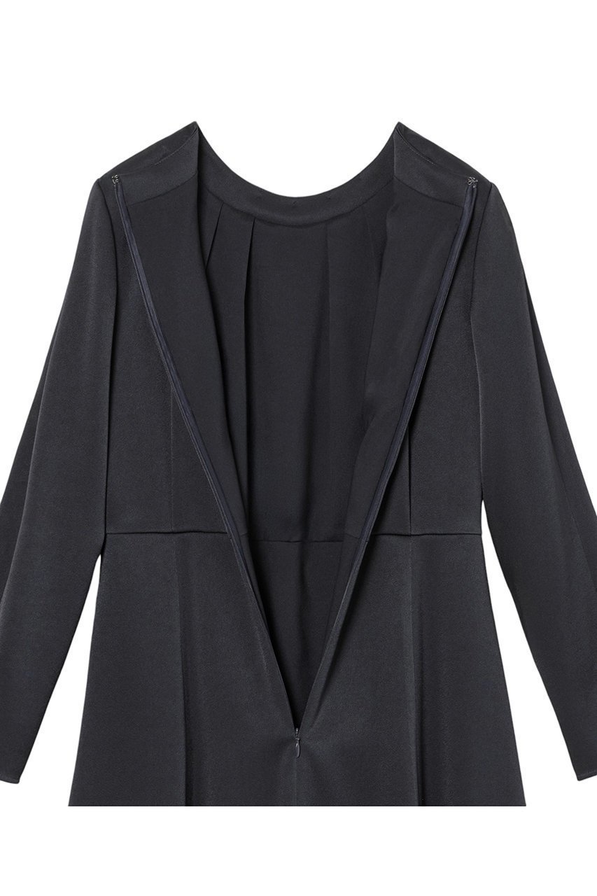 【アナイ/ANAYI】の【Eternal Line 2025】トリアセサテンフレア ワンピース 人気、トレンドファッション・服の通販 founy(ファニー) 　ファッション　Fashion　レディースファッション　Fashion for Women　ワンピース　Dresses　チュニック　Tunic Tops & Dresses　エレガント 上品　Elegant　吸水　Absorbent, Quick-Dry　ジャケット　Jacket, Outerwear　スリット　Slit, Slit Detail　セットアップ　Set-Up, Coordinated Outfit　チュニック　Tunic, Long Top　ネックレス　Necklace, Pendant Necklace　フレア　Flare, Flared　ペプラム　Peplum, Flared Hem　ロング　Long, Long-Length　再入荷　Restock / Back in Stock　other-6|ID: prp329100004876586 ipo3291000000036374172