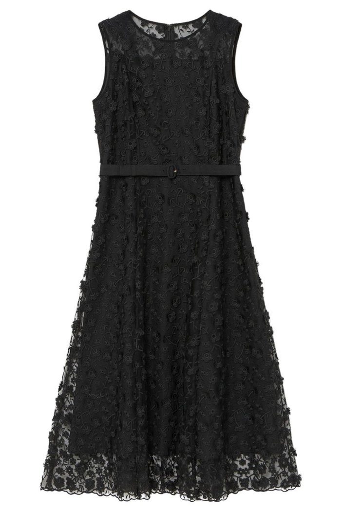 【アナイ/ANAYI】のフリンジフラワーチュールワンピース インテリア・キッズ・メンズ・レディースファッション・服の通販 founy(ファニー) https://founy.com/ ファッション Fashion レディースファッション Fashion for Women ワンピース Dresses チュニック Tunic Tops & Dresses エレガント 上品 Elegant チュニック Tunic, Long Top チュール Tulip, Tulip Motif ノースリーブ Sleeveless, No-Sleeve フラワー Flower, Floral フリンジ Fringe, Tassel フレアースカート Flared Skirt, A-Line Skirt ロング Long, Long-Length |ID: prp329100004876593 ipo3291000000036887551