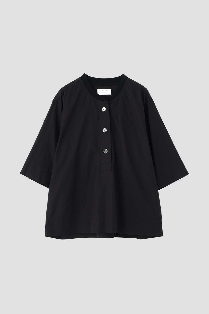 【マーガレットハウエル/MARGARET HOWELL】のCOTTON LINEN POPLIN SHIRT 大人の最旬トレンドファッション＆コーディネート founy(ファウニー) 　ファッション　Fashion　レディースファッション　Fashion for Women　トップス・カットソー　Cut & Sew Tops　シャツ・ブラウス・オフィスカジュアル　Elegant Blouses & Button-Ups　ショート　Short, Short Length　スリーブ　Sleeve, Long Sleeve / Short Sleeve　リネン　Linen, Linen Fabric　エレガント 上品　Elegant　定番　Standard, Basic Item　other-4|ID: prp329100004876602 ipo3291000000036958229
