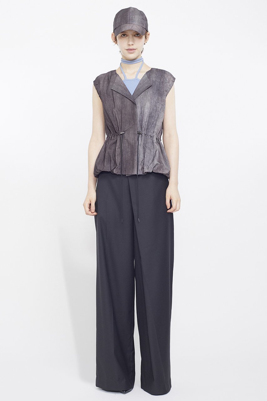 【ミューラル/MURRAL】のRadiance スリーブレス トップス 大人の最旬トレンドファッション＆コーディネート founy(ファウニー) 　ファッション　Fashion　レディースファッション　Fashion for Women　トップス・カットソー　Cut & Sew Tops　キャミソール&ノースリーブ　Camisoles & Sleeveless Tops　シャツ・ブラウス・オフィスカジュアル　Elegant Blouses & Button-Ups　おすすめ　Recommended / Our Picks　ギャザー　Gathered, Ruffled　グラデーション　Gradient, Ombre　スリーブ　Sleeve, Long Sleeve / Short Sleeve　ドローストリング　Drawstring, Pull Cord　ノースリーブ　Sleeveless, No-Sleeve　ハンド　Hand, Handmade　フォルム　Silhouette, Form　エレガント 上品　Elegant　再入荷　Restock / Back in Stock　other-8|ID: prp329100004876605 ipo3291000000036717167