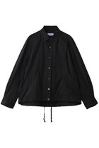 【メゾンスペシャル/MAISON SPECIAL】の【UNISEX】西川毛織 ウールカーブシャツ BLK(ブラック)|ID: prp329100004876611 ipo3291000000036374348