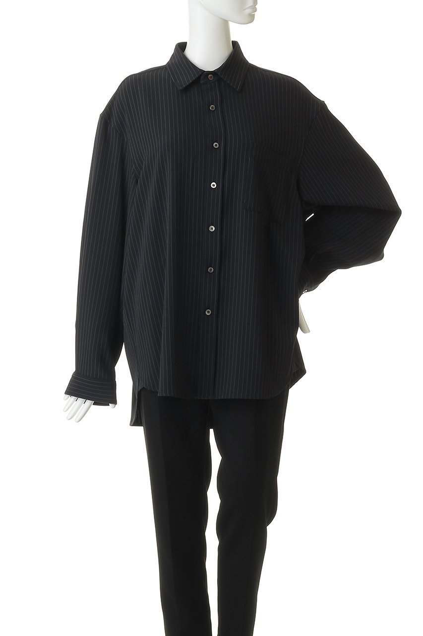 【メゾンスペシャル/MAISON SPECIAL】の【UNISEX】T/PUフリーレンストライププライムオーバーレギュラーシャツ 大人の最旬トレンドファッション＆コーディネート founy(ファウニー) 　ファッション　Fashion　レディースファッション　Fashion for Women　トップス・カットソー　Cut & Sew Tops　シャツ・ブラウス・オフィスカジュアル　Elegant Blouses & Button-Ups　ユニセックス　Unisex, Genderless　ストライプ　Stripe, Striped Pattern　スリーブ　Sleeve, Long Sleeve / Short Sleeve　ロング　Long, Long-Length　other-2|ID: prp329100004876613 ipo3291000000036887578